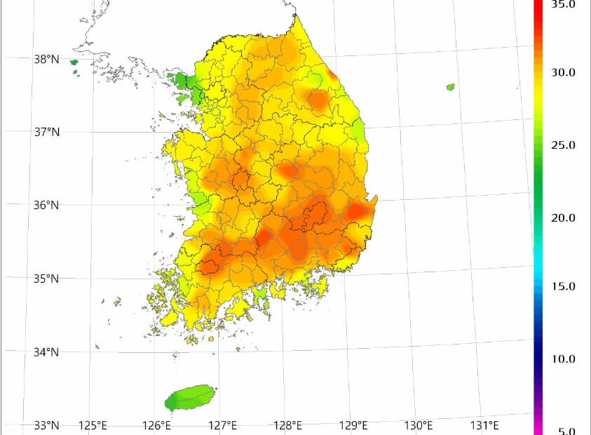 2025년 장마예보