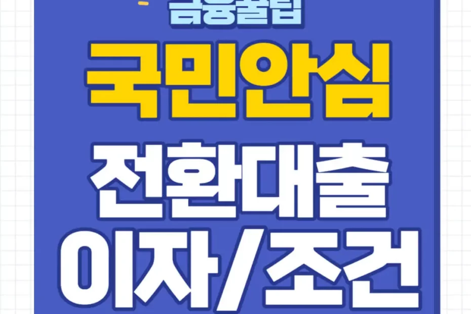 국민은행 안심전환대출